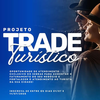 Se você trabalha com turismo, esse projeto do SEBRAE é pra você!