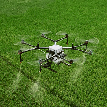Como o drone pode ser usado na agricultura?