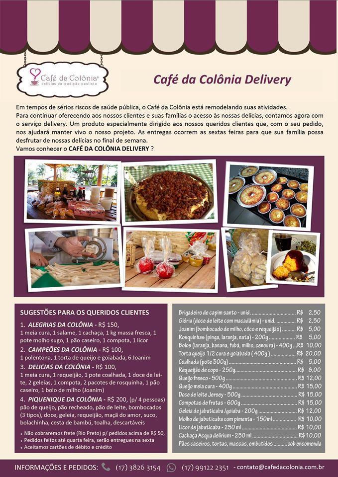 Café da Colônia Delivery